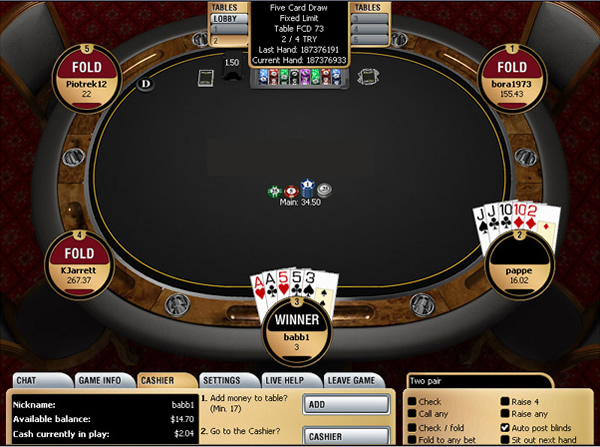Five card draw